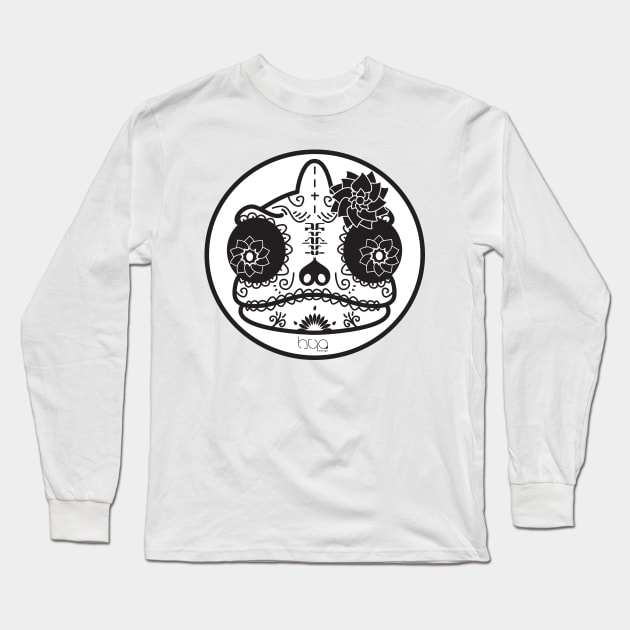 Day of the Dead Kameleon Long Sleeve T-Shirt by hyodesign